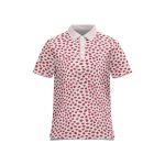 Women's Classic Fit Three-Button Polo Shirt Lightweight