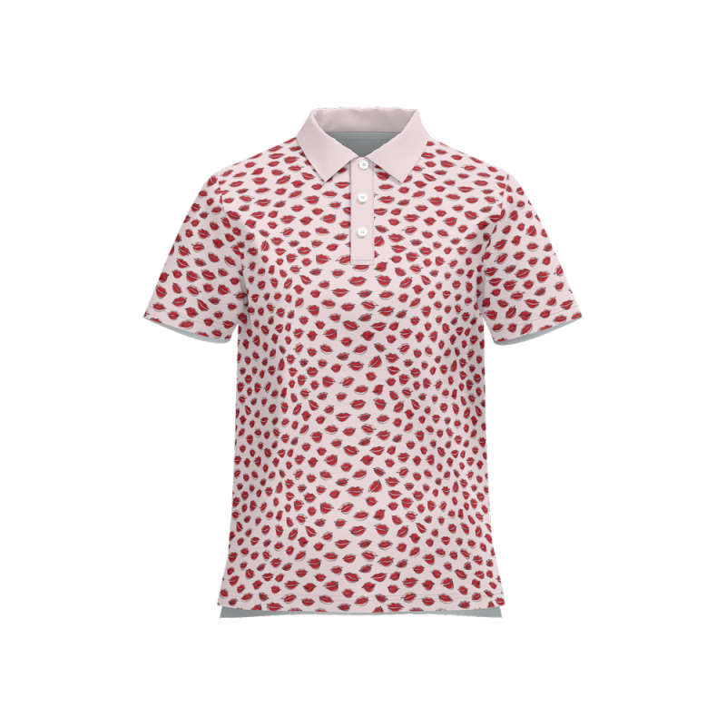 Women's Classic Fit Three-Button Polo Shirt Lightweight